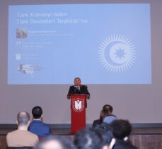 İbn Haldun Üniversitesinde “Türk Konseyinden Türk Devletleri Teşkilatına” başlıklı etkinlik düzenlendi