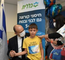 İsrail, 5-11 yaş aralığındaki çocukları Kovid-19'a karşı aşılamaya başladı
