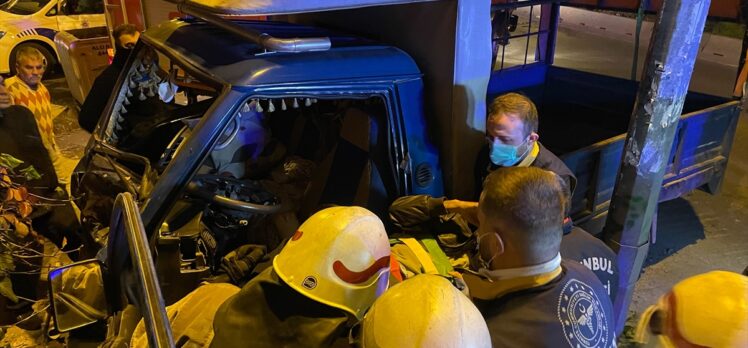 İstanbul'daki trafik kazasında 1 kişi yaralandı