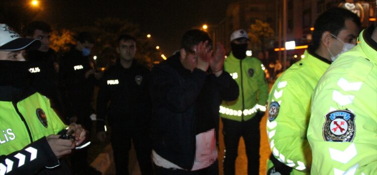 İzmir’den uygulama noktasından kaçan alkollü sürücü, Manisa'da kaza yapınca yakalandı