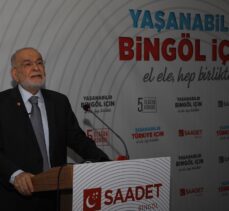 Karamollaoğlu, Saadet Partisi Bingöl İl Kongresi'nde konuştu: