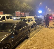 Kayseri'de zincirleme trafik kazasında 3 kişi yaralandı