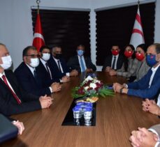 KKTC'de hükümet kurmakla görevlendirilen UBP Genel Başkanı Sucuoğlu, görüşmelere başladı