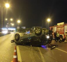 Maltepe'deki trafik kazasında 3 kişi yaralandı