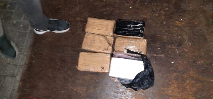 Mersin Uluslararası Limanı'nda, 6 kilo 750 gram kokain ele geçirildi
