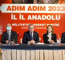 MHP'li Durmaz Samsun'da “Adım Adım 2023, İl İl Anadolu” Toplantısı'nda konuştu:
