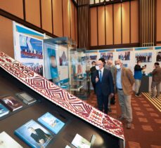 Millet Kütüphanesinde “Kazakistan Yolu Türk Birliği Sergisi” açıldı