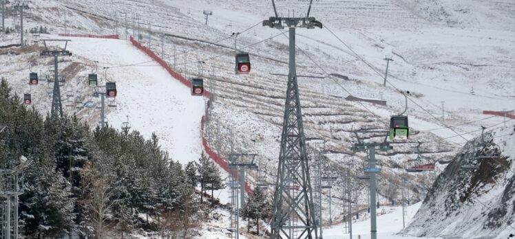 Palandöken'de kayak heyecanı aralık ayının ilk haftasında başlayacak