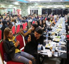 Siirt'te emniyet teşkilatı mensupları ve üniversite öğrencileri “sıra gecesinde” buluştu