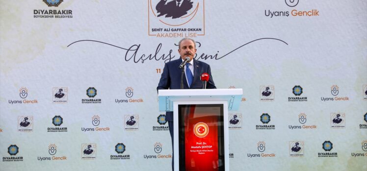 TBMM Başkanı Şentop, Şehit Ali Gaffar Okkan Akademi Lisesinin açılışını yaptı: