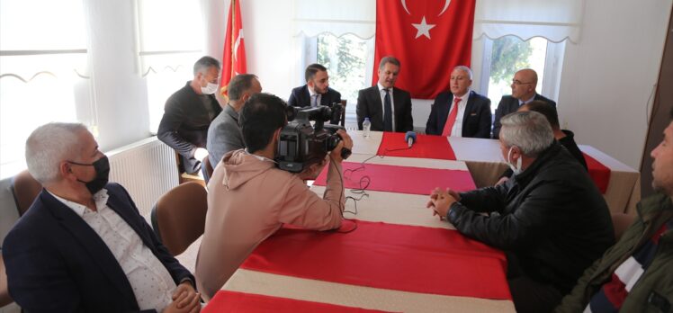 TDP Genel Başkanı Sarıgül, Nevşehir'de ziyaretlerde bulundu