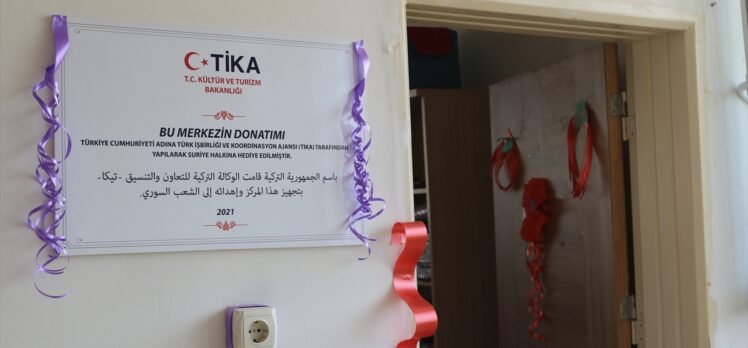 TİKA, Suriye'de engelli çocukların eğitimi için özel sınıflar açtı