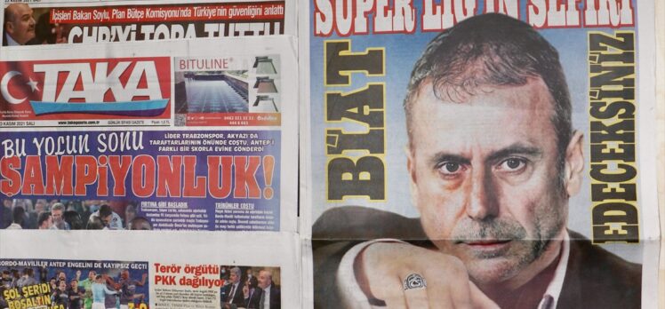 Trabzonspor'un Gaziantep FK galibiyetinin yerel basınında yankıları