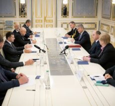 Ukrayna Devlet Başkanı Zelenskiy, İngiltere Savunma Bakanı Wallace'ı kabul etti