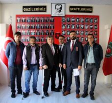Uşak'ta gaziler ve şehit aileleri, İYİ Parti Kocaeli Milletvekili Lütfü Türkkan'ı kınadı