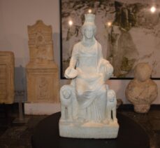 1700 yaşındaki “Kybele” heykeli, Afyonkarahisar'a getirildi