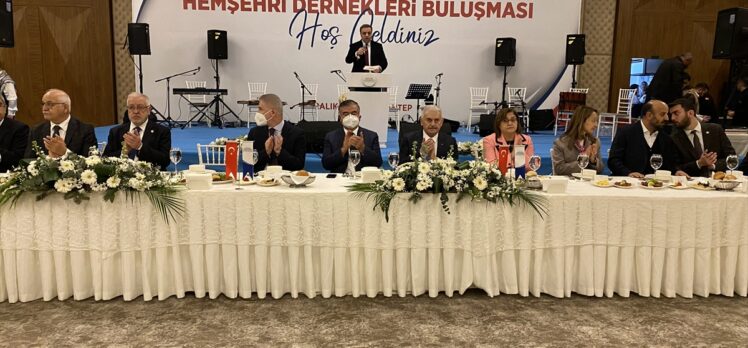 AK Parti Genel Başkanvekili Yıldırım, Hemşehri Dernekleri Buluşması'nda konuştu: