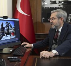 Ankara Üniversitesi Rektörü Prof. Dr. Ünüvar AA'nın “Yılın Fotoğrafları” oylamasına katıldı
