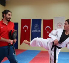 Bitlisli para tekvandocu Nurcihan, gözünü dünya şampiyonluğuna dikti