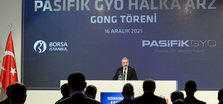 Borsa İstanbul’da gong Pasifik Gayrimenkul Yatırım Ortaklığı için çaldı