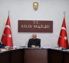 İçişleri Bakanı Soylu, Kilis'te Suriye Görev Gücü Koordinasyon Toplantısına katıldı