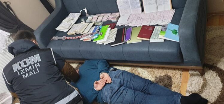 İzmir'deki tefecilik operasyonunda 7 şüpheli yakalandı