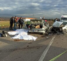 Kahramankazan'da trafik kazasında 6 kişi öldü, 3 kişi yaralandı
