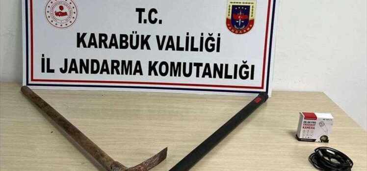 Karabük'te izinsiz kazı yapan 4 kişi suçüstü yakalandı