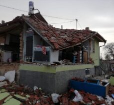 Karaman'da bir evde tüp patlaması sonucu karı koca yaralandı