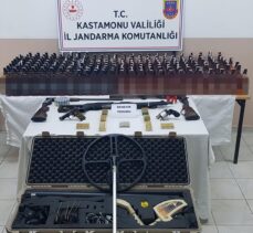 Kastamonu'da 205 şişe kaçak içki ele geçirildi