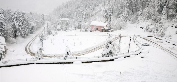 Kastamonu'da kar nedeniyle 36 köye ulaşım sağlanamıyor