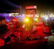 Kayseri'de trafik kazasında karı koca yaşamını yitirdi, çocukları yaralandı