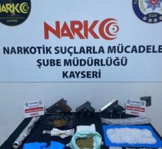 Kayseri'deki uyuşturucu operasyonunda 2 şüpheli yakalandı