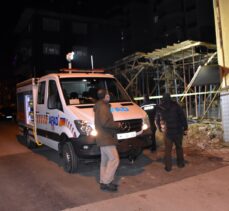 Kırıkkale'de 2 katlı metruk ev çöktü