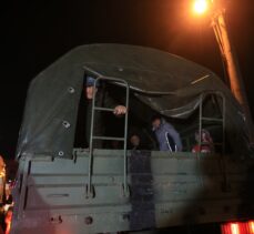 Kırklareli'nde taşkın nedeniyle mahsur kalanlar askeri araçlarla kurtarıldı