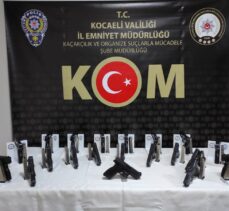 Kocaeli'de silah kaçakçılığı iddiasıyla gözaltına alınan şüpheli tutuklandı