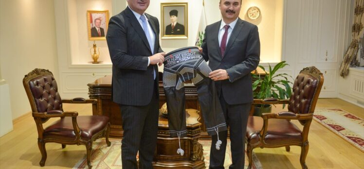 Kültür ve Turizm Bakanı Ersoy, Edirne Valiliğini ziyaret etti