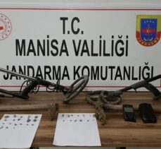 Manisa'da kaçak kazı yapan 2 kişi yakalandı