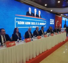 MHP'nin “Adım Adım 2023, İl İl Anadolu” heyeti Antalya'da basınla buluştu