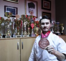 Milli karateci Enes Özdemir'in en büyük hedefi olimpiyatlara katılmak: