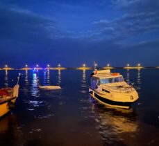 Samsun'da alabora olan teknedeki 3 kişi kurtarıldı