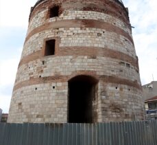 Sanat tarihçilerinin “başyapıt” olarak nitelendirdiği Makedon Kulesi'nde restorasyon başladı