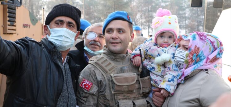 “Suriye Görev Gücü”nde görevli komandolar Batman'dan Suriye'ye uğurlandı
