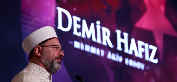 TBMM Başkanı Şentop, “Demir Hafız-Mehmet Akif Ersoy” belgeselinin tanıtım gecesinde konuştu: