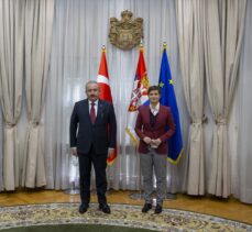 TBMM Başkanı Şentop, Sırbistan Başbakanı Brnabiç ile görüştü