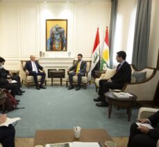 Türkiye'nin Bağdat Büyükelçisi Güney, Erbil'de IKBY Başbakan Yardımcısı Talabani ile görüştü