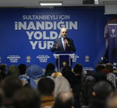 AK Parti Genel Başkanvekili Kurtulmuş, Sultanbeyli'de parti teşkilatıyla buluştu: