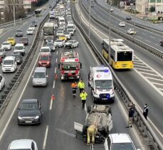 Bakırköy'deki trafik kazasında 3 kişi yaralandı