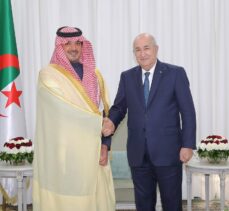 Cezayir Cumhurbaşkanı Tebbun, Suudi İçişleri Bakanı ile görüştü