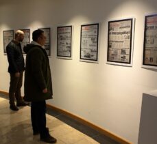 Çorum'da “1998 Yılı Gazete Manşetleri Sergisi” açıldı
